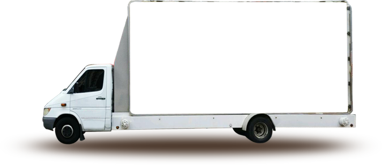 brand advertising truck